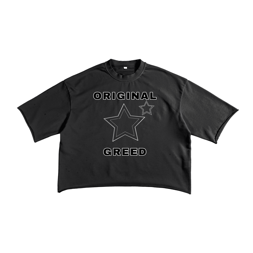 French Terry Raw Edge T-Shirt