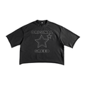 French Terry Raw Edge T-Shirt