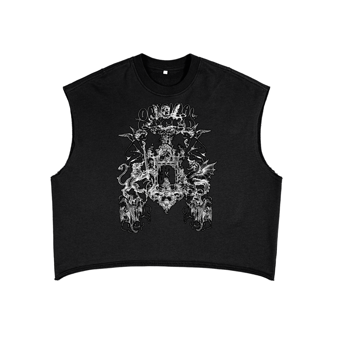 MURAL French Terry Boxy Tank Top