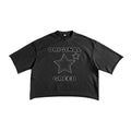 French Terry Raw Edge T-Shirt