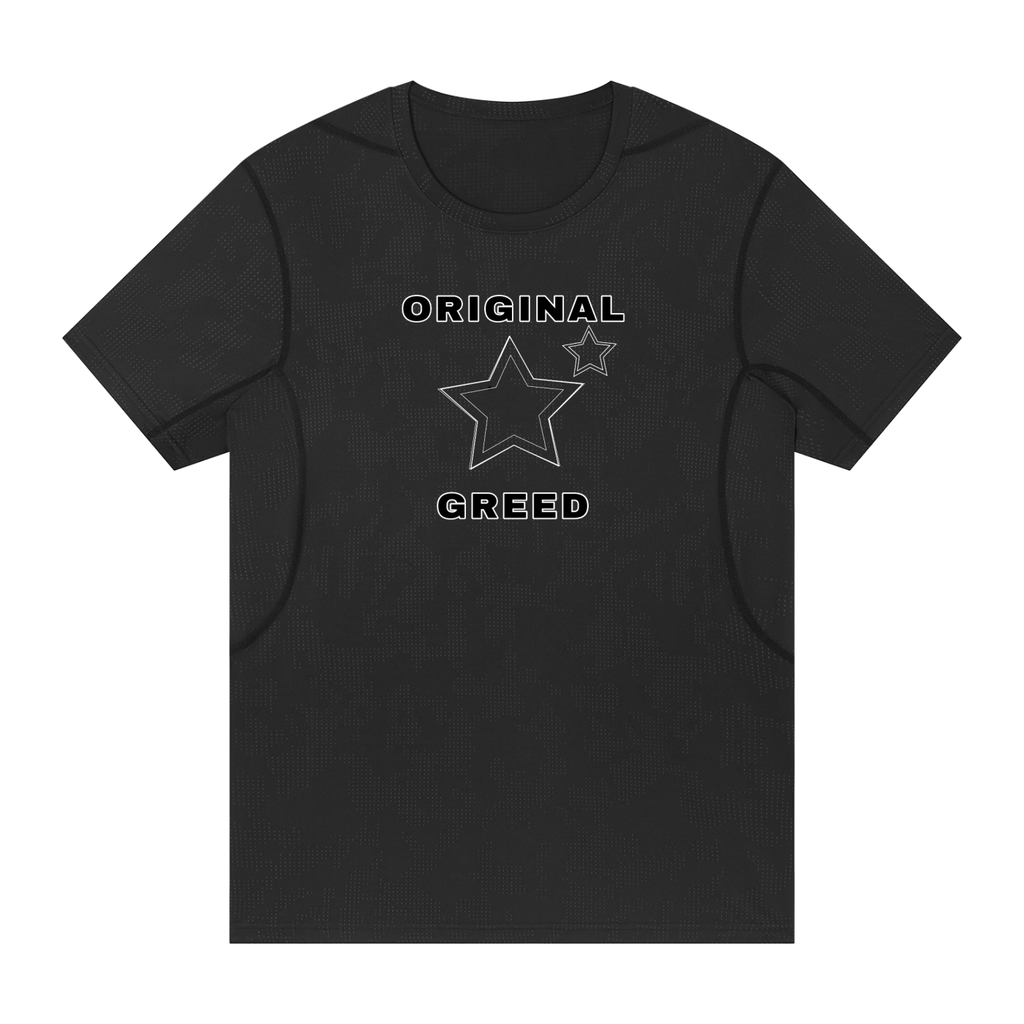 Jacquard Slim Mesh T-Shirt